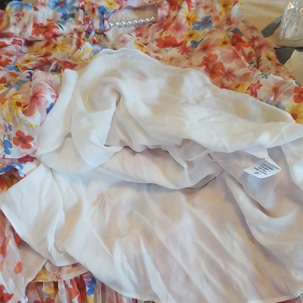 Buddy Love Grace Long Sleeve Shirt Dress Wild Flower Sixe XS - Picture 15 of 15